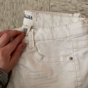 Mudd white jeans